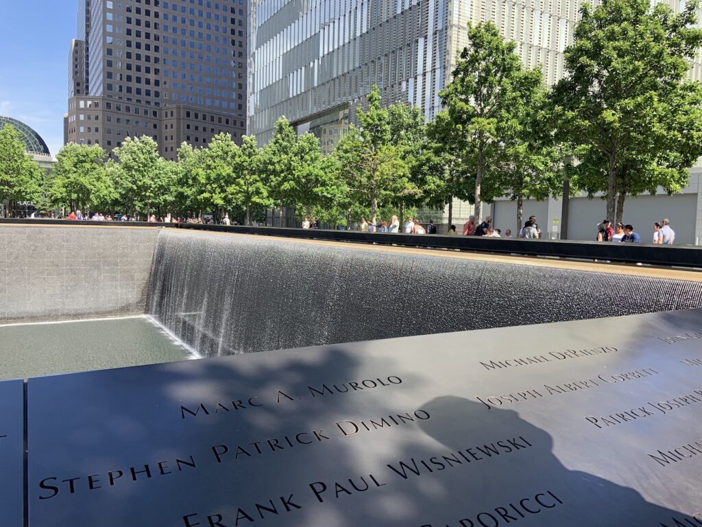 New York Itinerary - 9/11 memorial