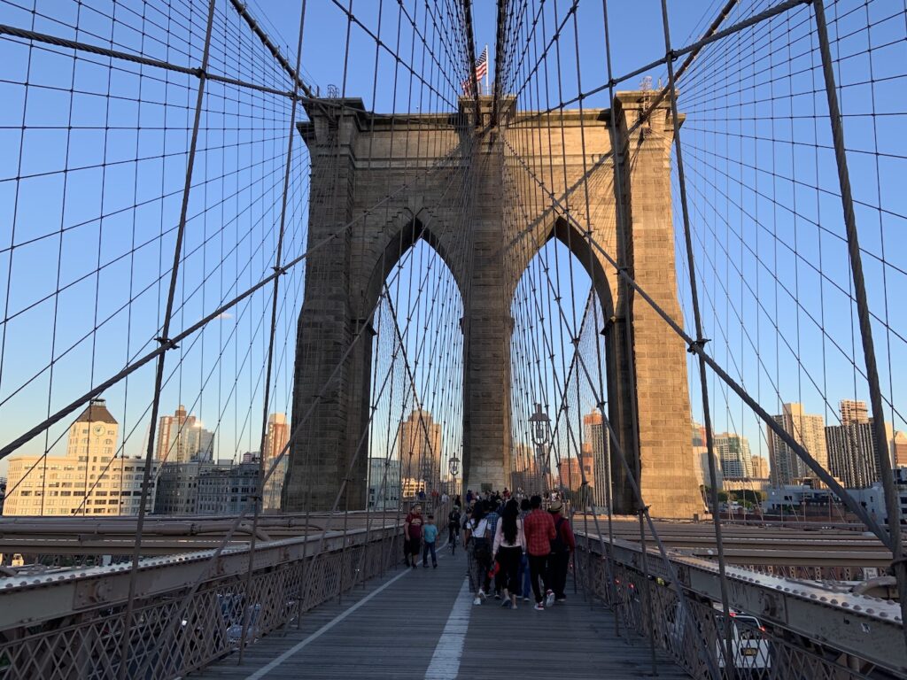 New York Itinerary- Brooklyn Bridge